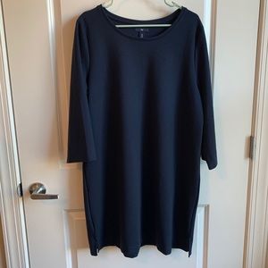 Gap 3/4 Sleeve Shift Dress